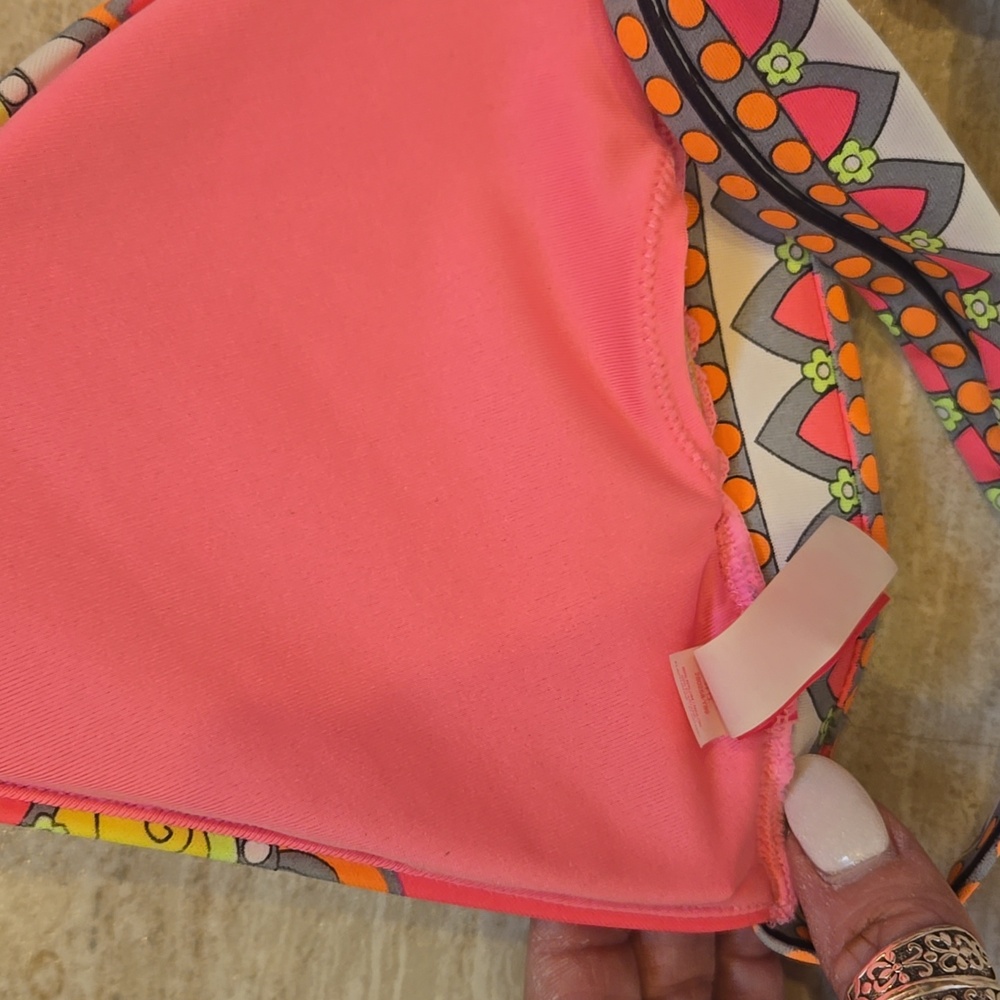 Victoria's Secret Mandala Print Tie Bikini Top - Picture 5 of 10